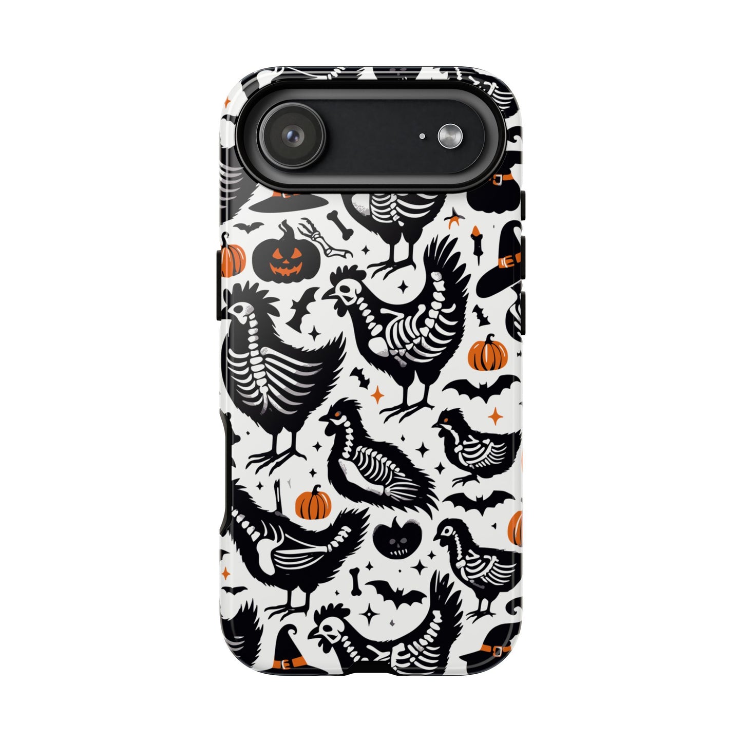 Skeleton Chickens Tough Phone Case