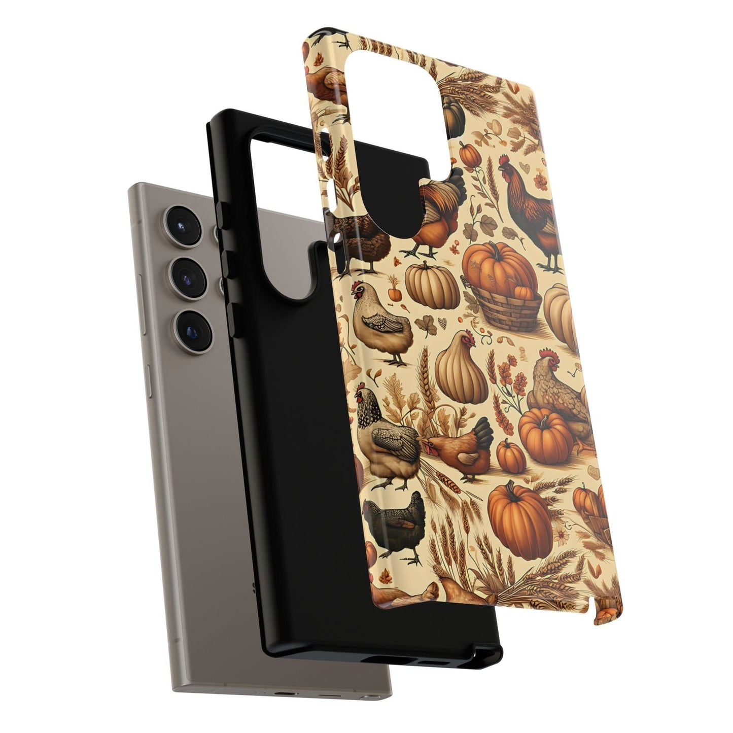 Fall Chickens Phone Case