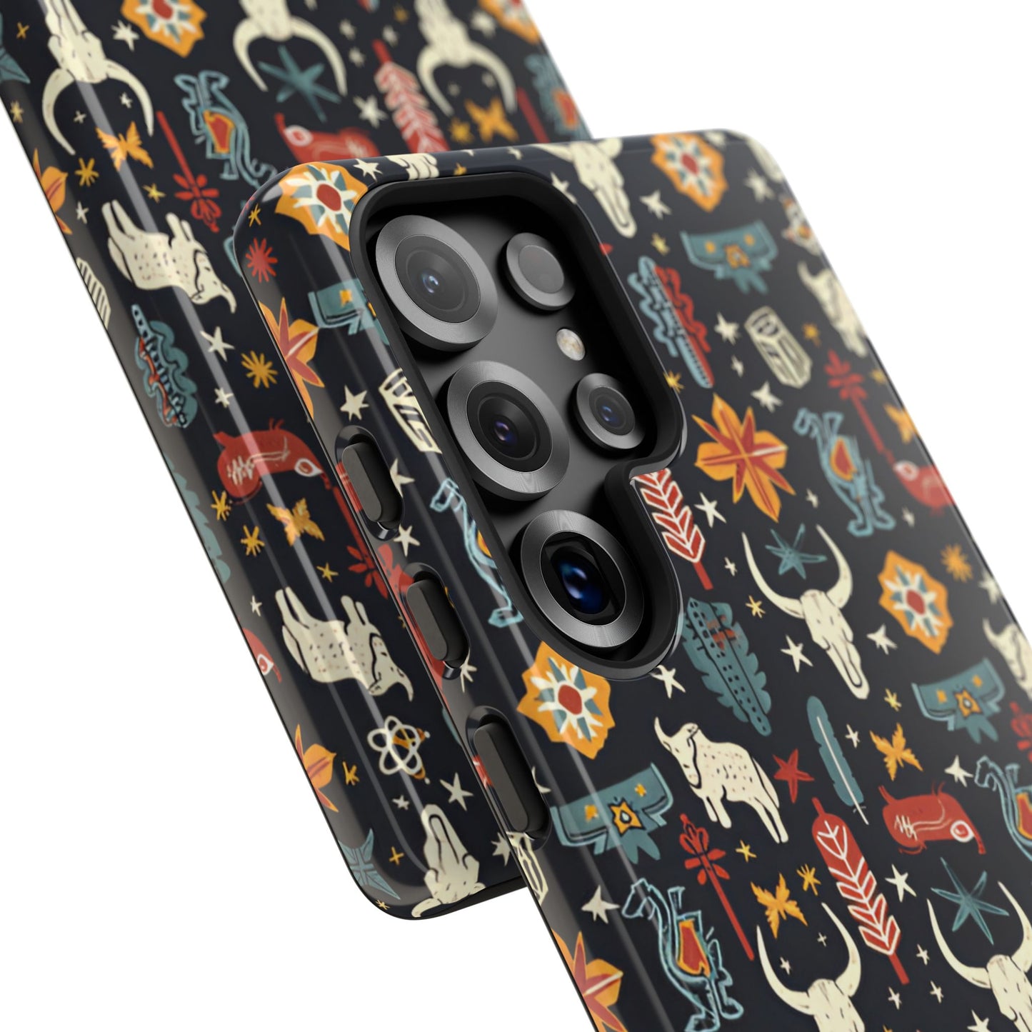 Colorful Western Tough Phone Case