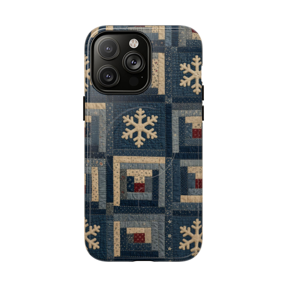 Snowflake Quilt Magnetic Case