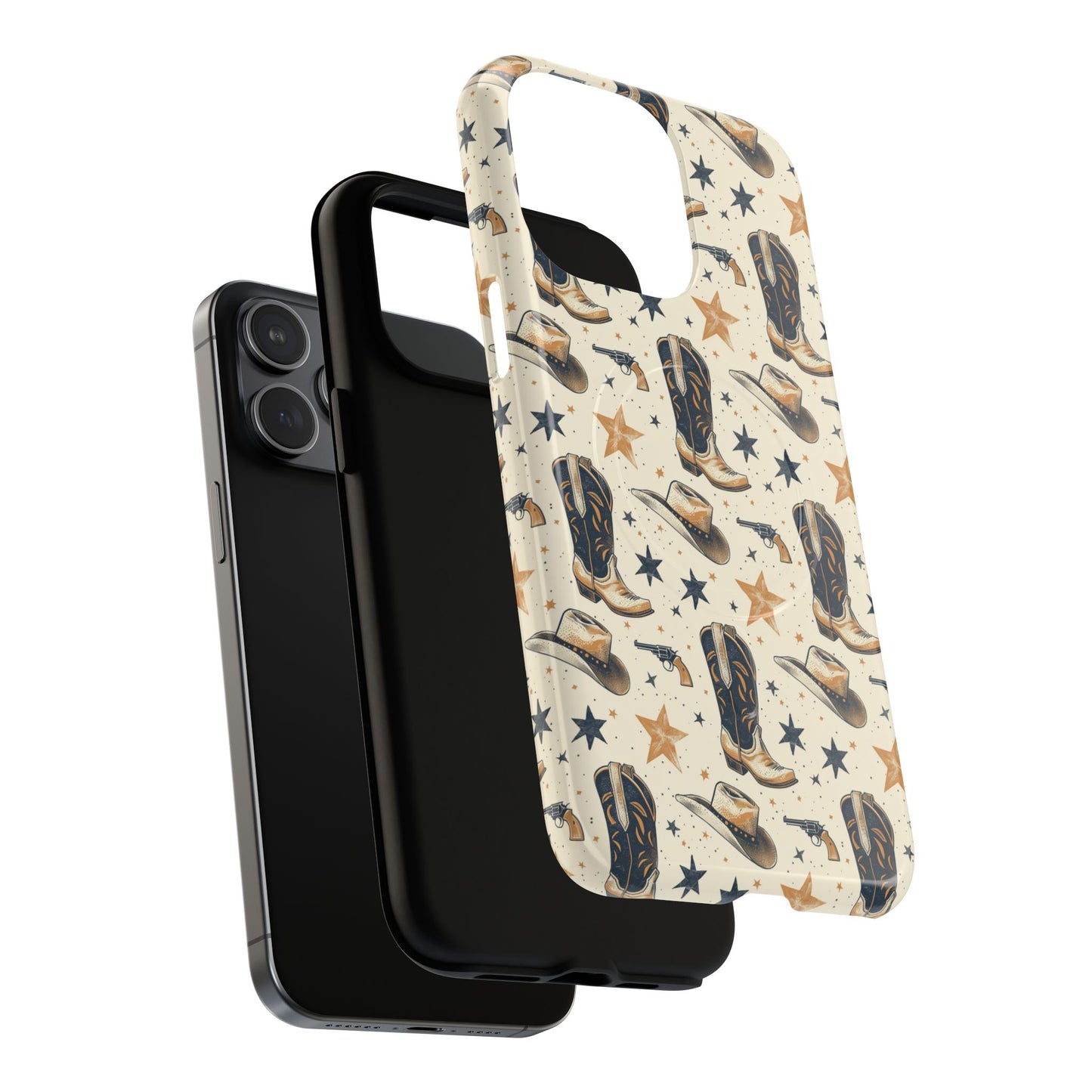 Black Gold Boots Magnetic Case