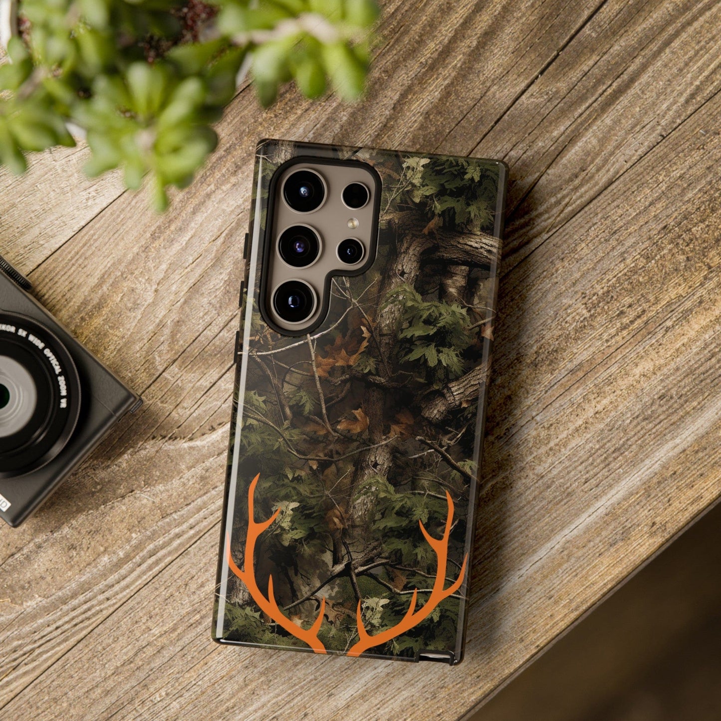 Hunting Camo Antler Phone Case