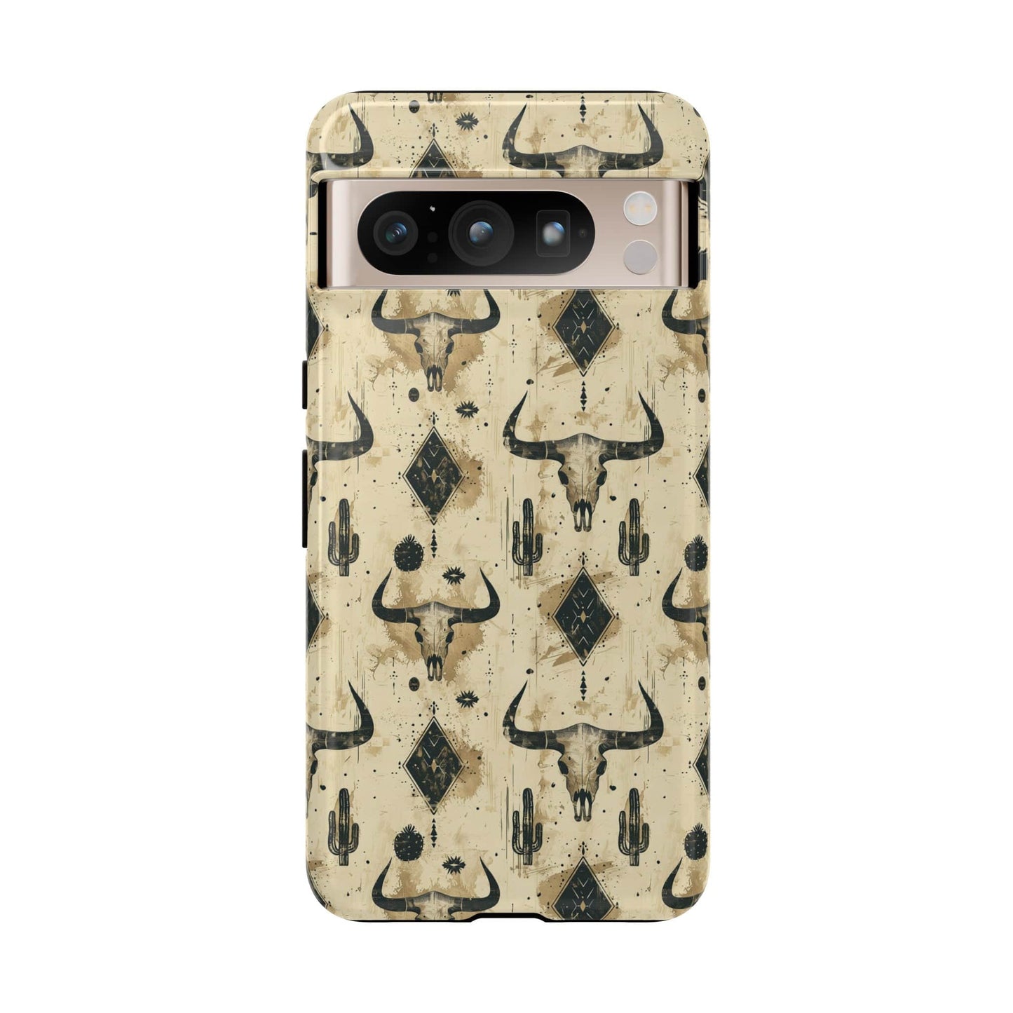 Bull Skull Grunge Phone Case