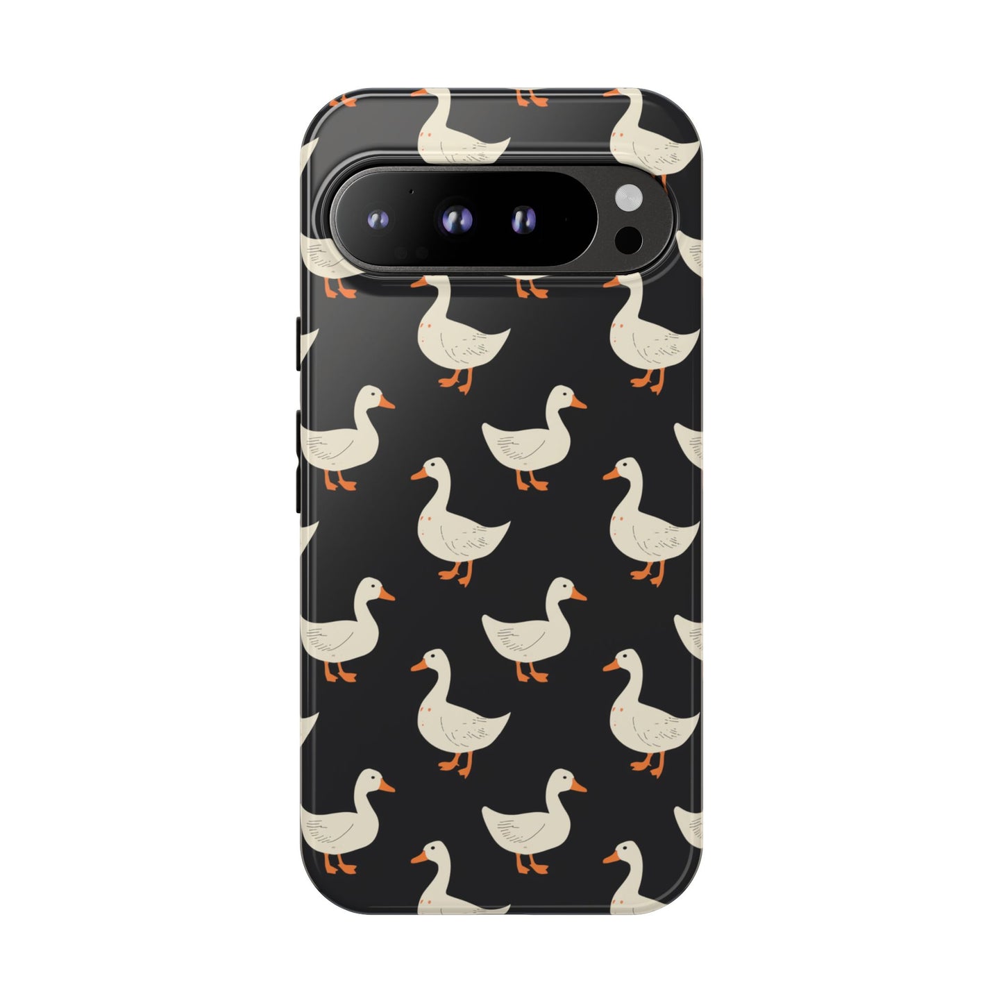 White Ducks Tough Phone Case