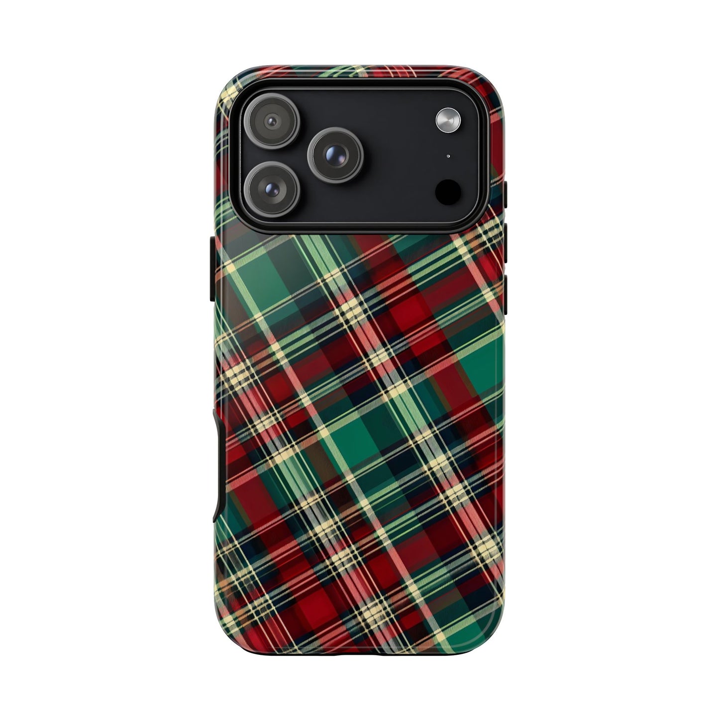 Country Christmas Plaid Tough Phone Case