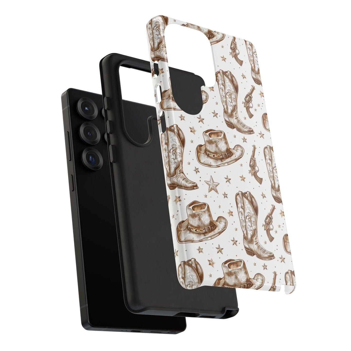 Brown Boots Tough Phone Case