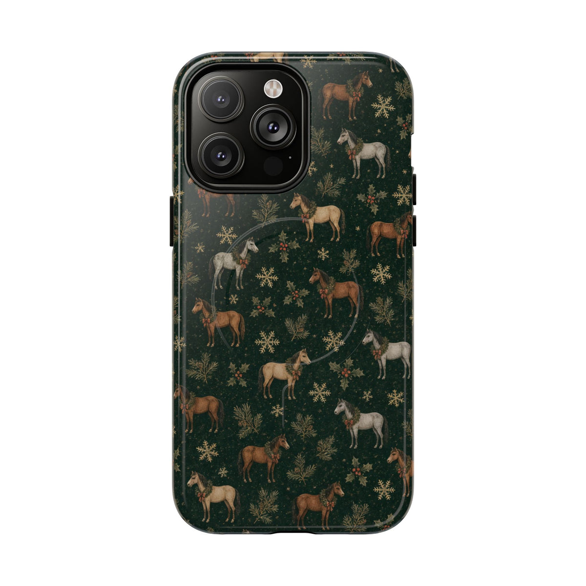 Evergreen Horses Magnetic Case