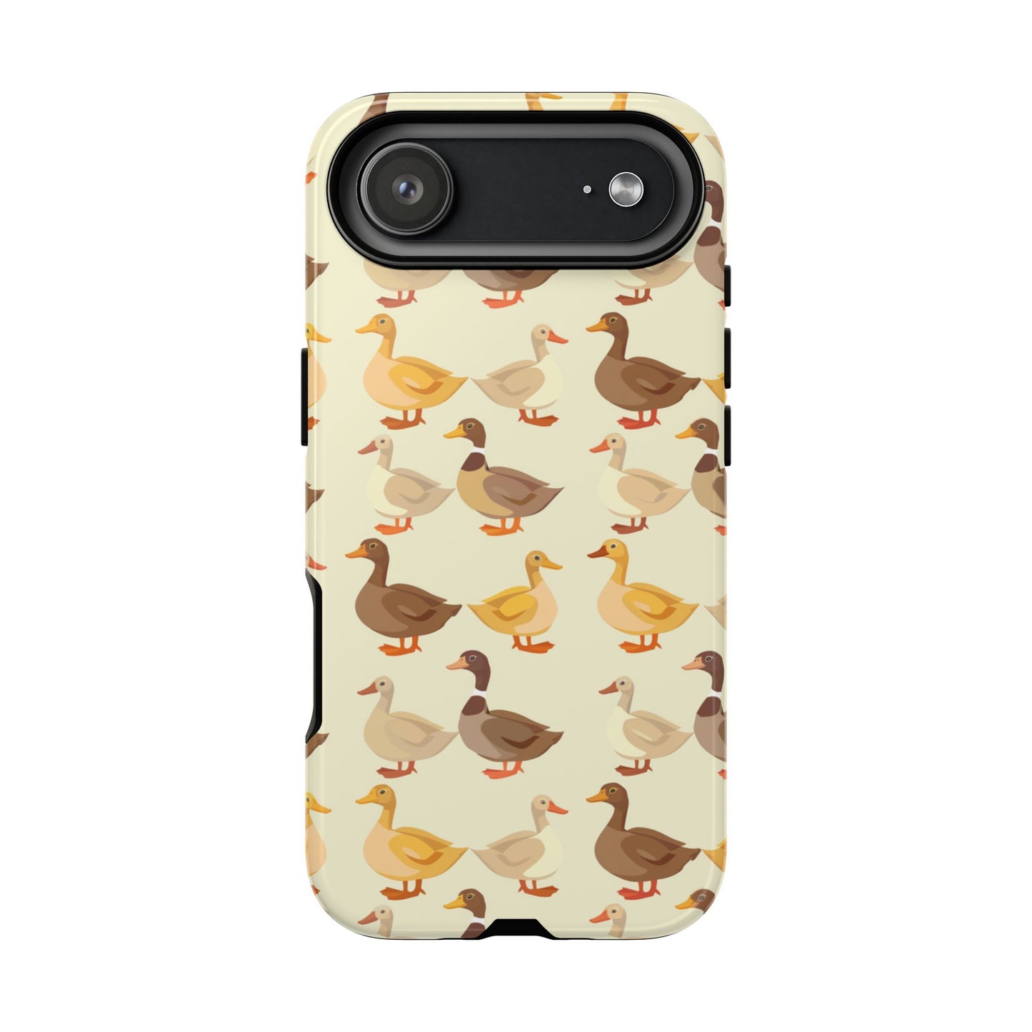 Yellow Brown Ducks Tough Phone Case