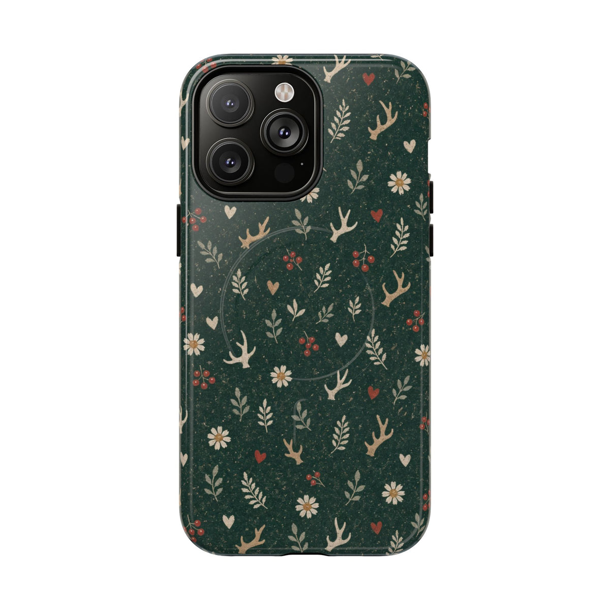 Antler Daisies Evergreen Magnetic Case
