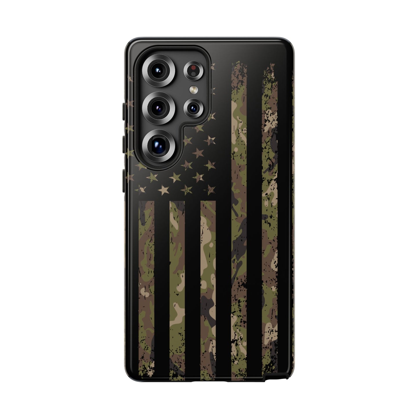 Camo Flag Patriotic Tough Phone Case