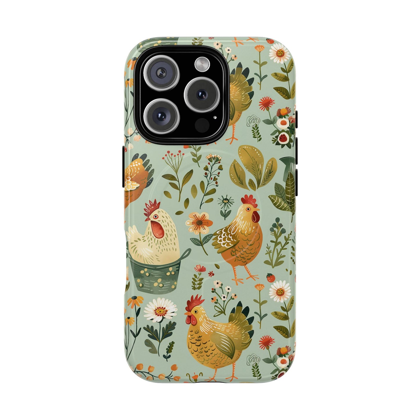 Garden Chickens Magnetic Case