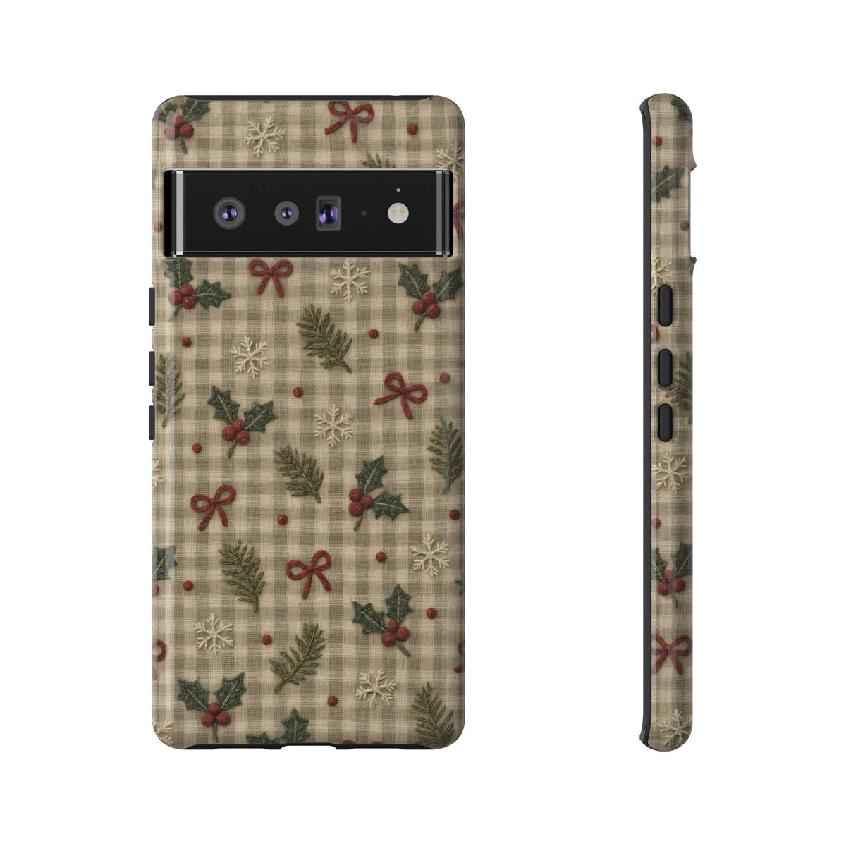Gingham Holly Tough Case