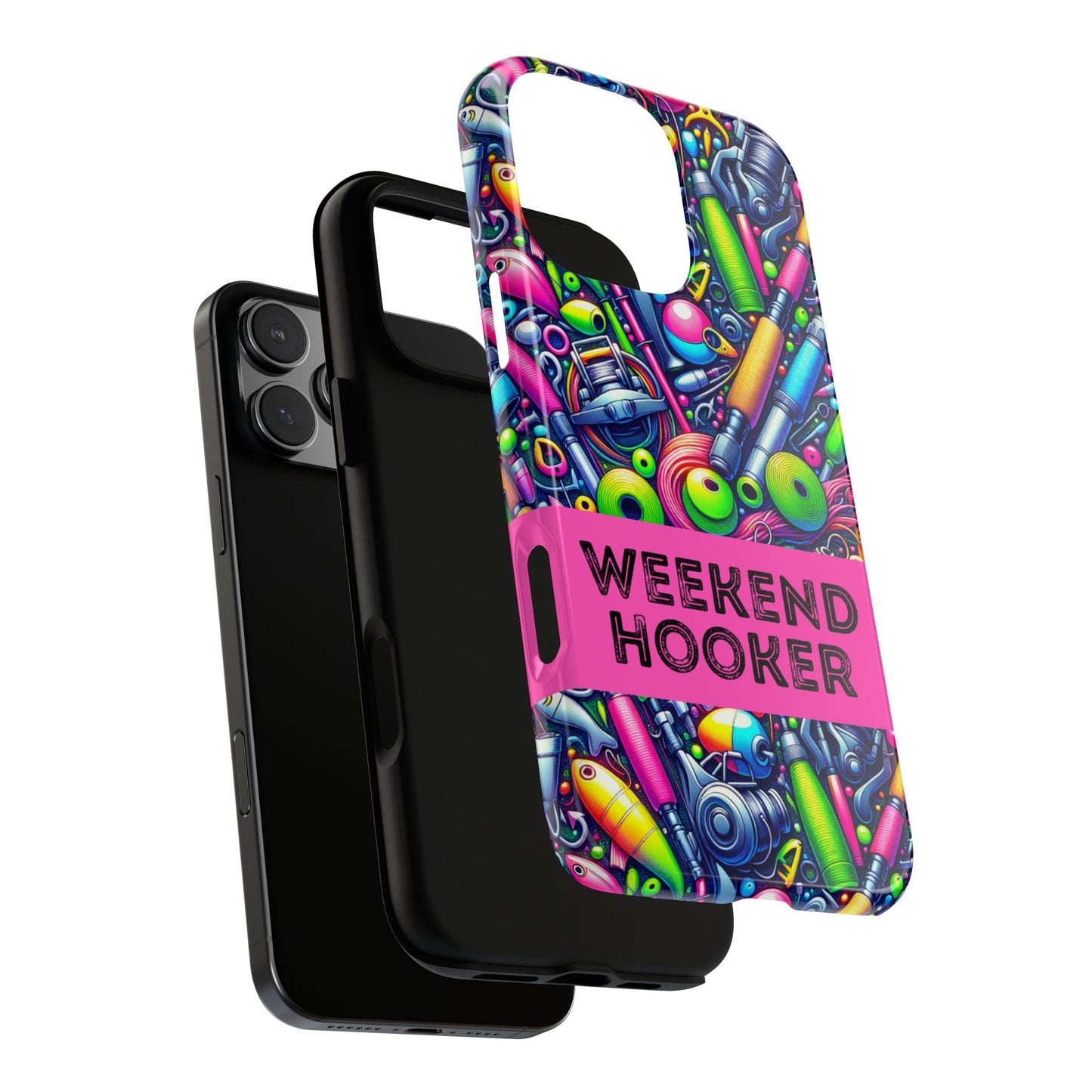 Weekend Hooker Neon Tough Phone Case