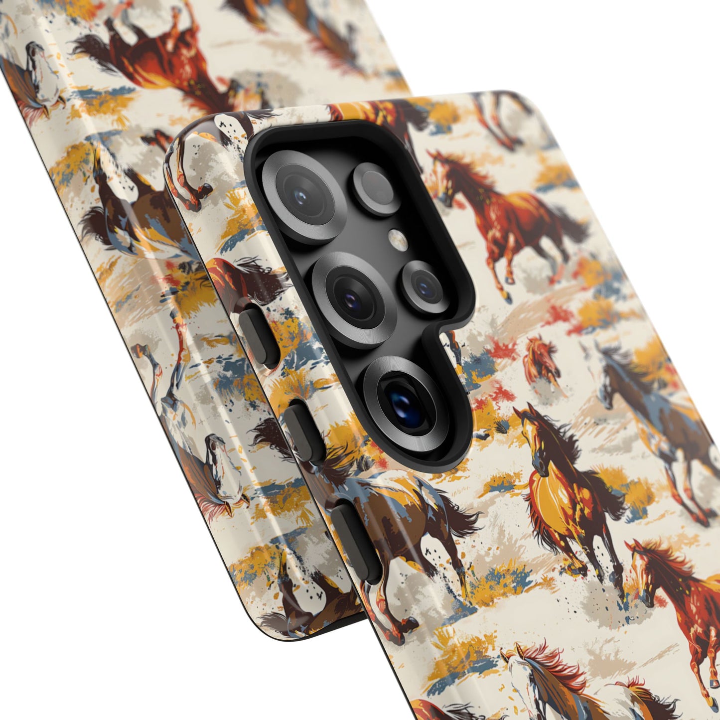 Painted Horses White Phone Case
