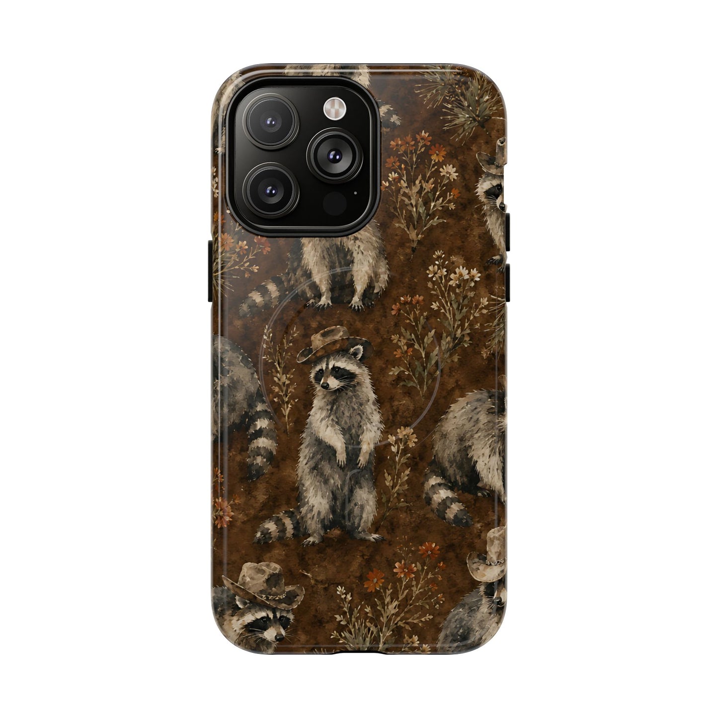 Prairie Raccoon Magnetic Case