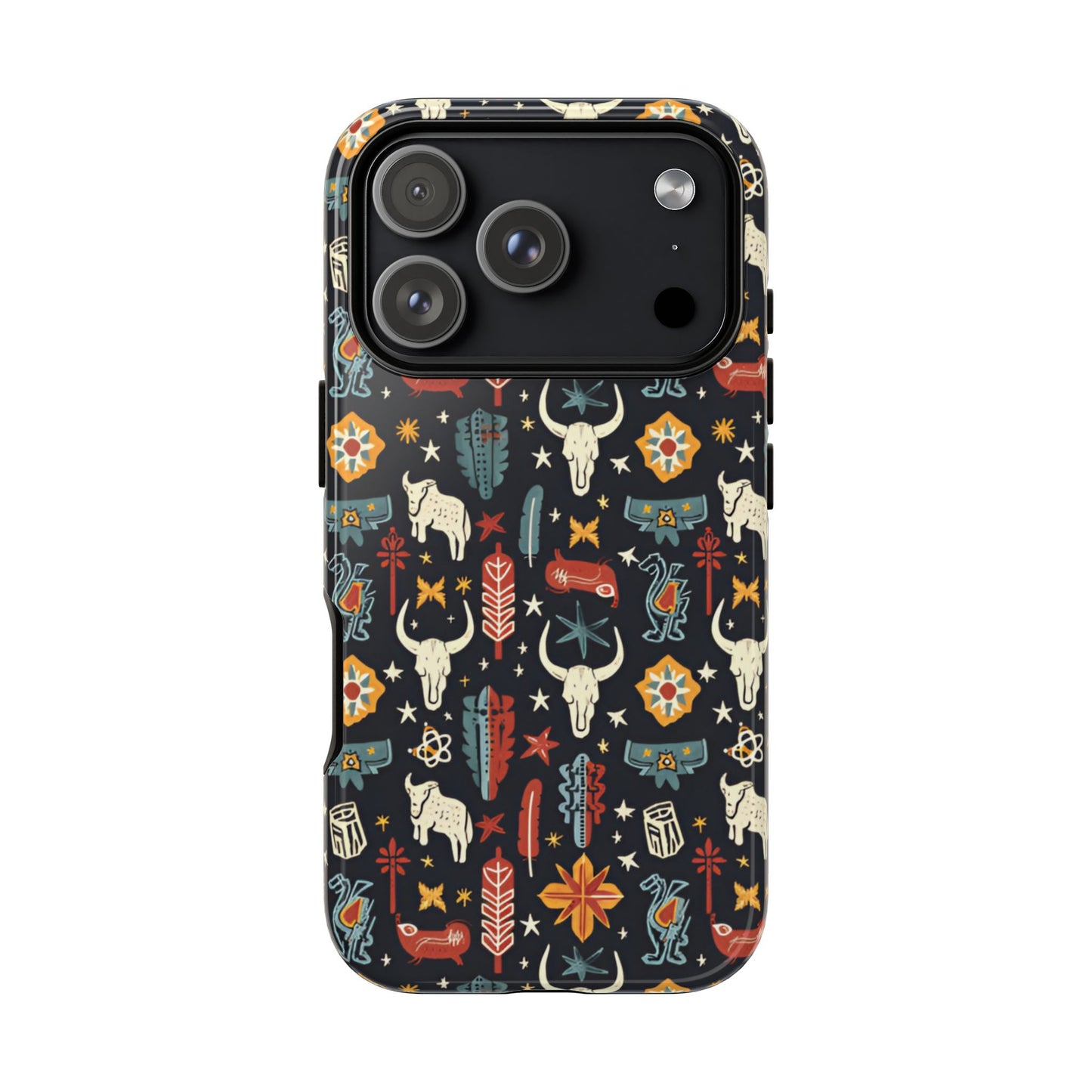 Colorful Western Tough Phone Case
