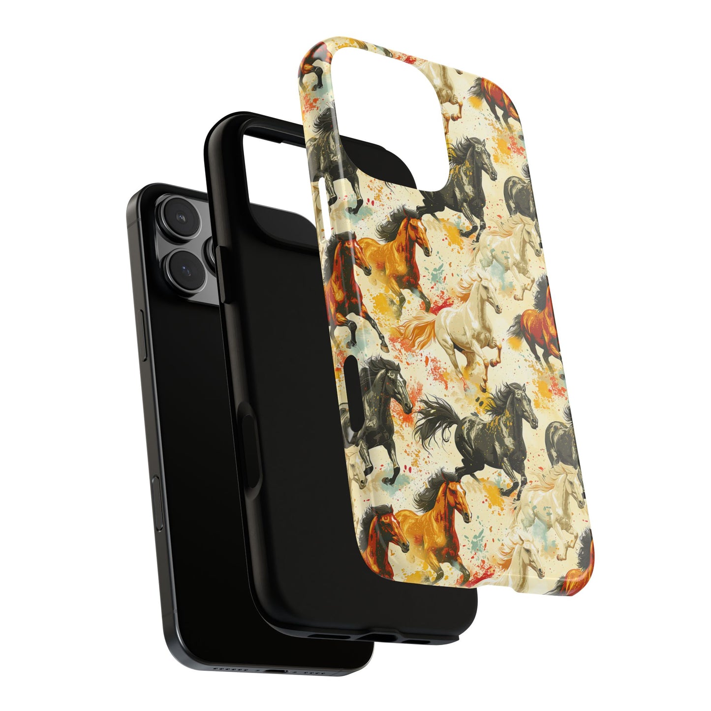 Painted Horses Tough Phone Case