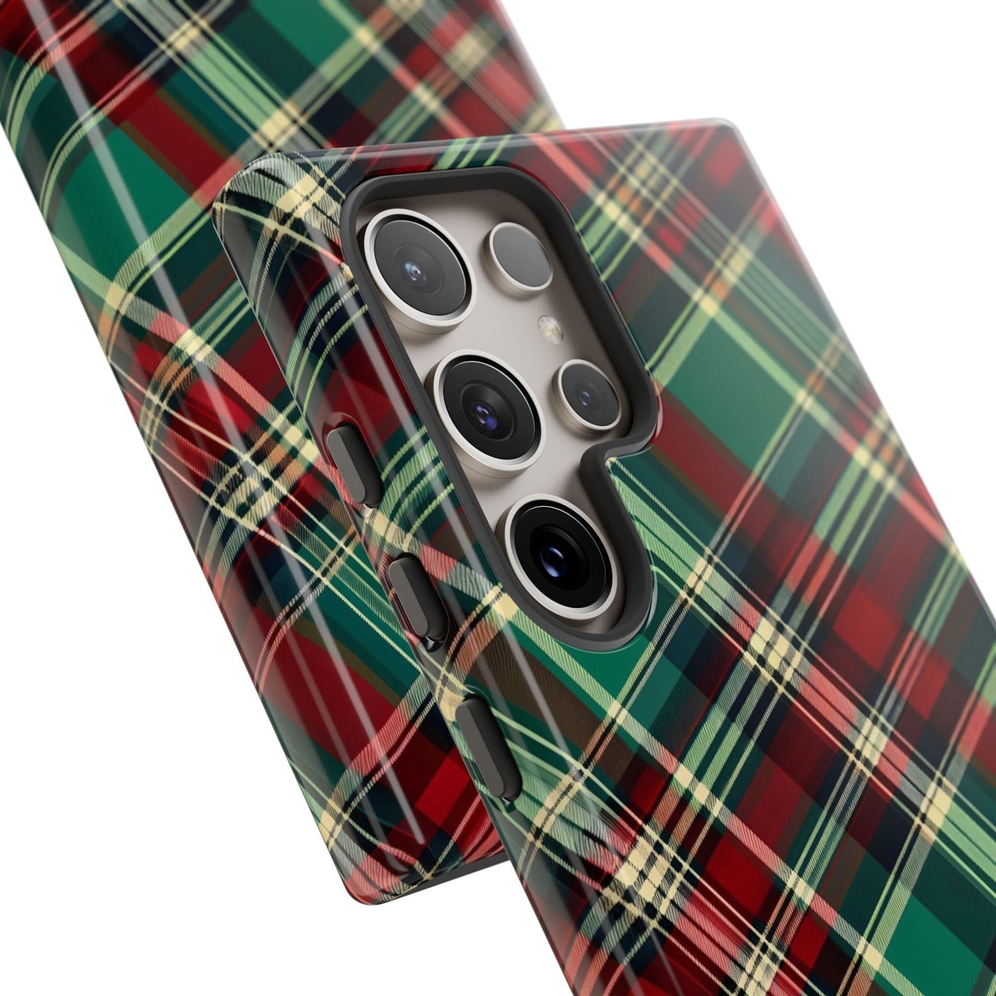 Country Christmas Plaid Phone Case