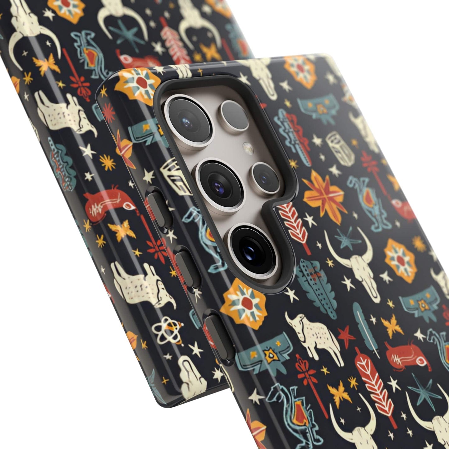 Colorful Western Phone Case