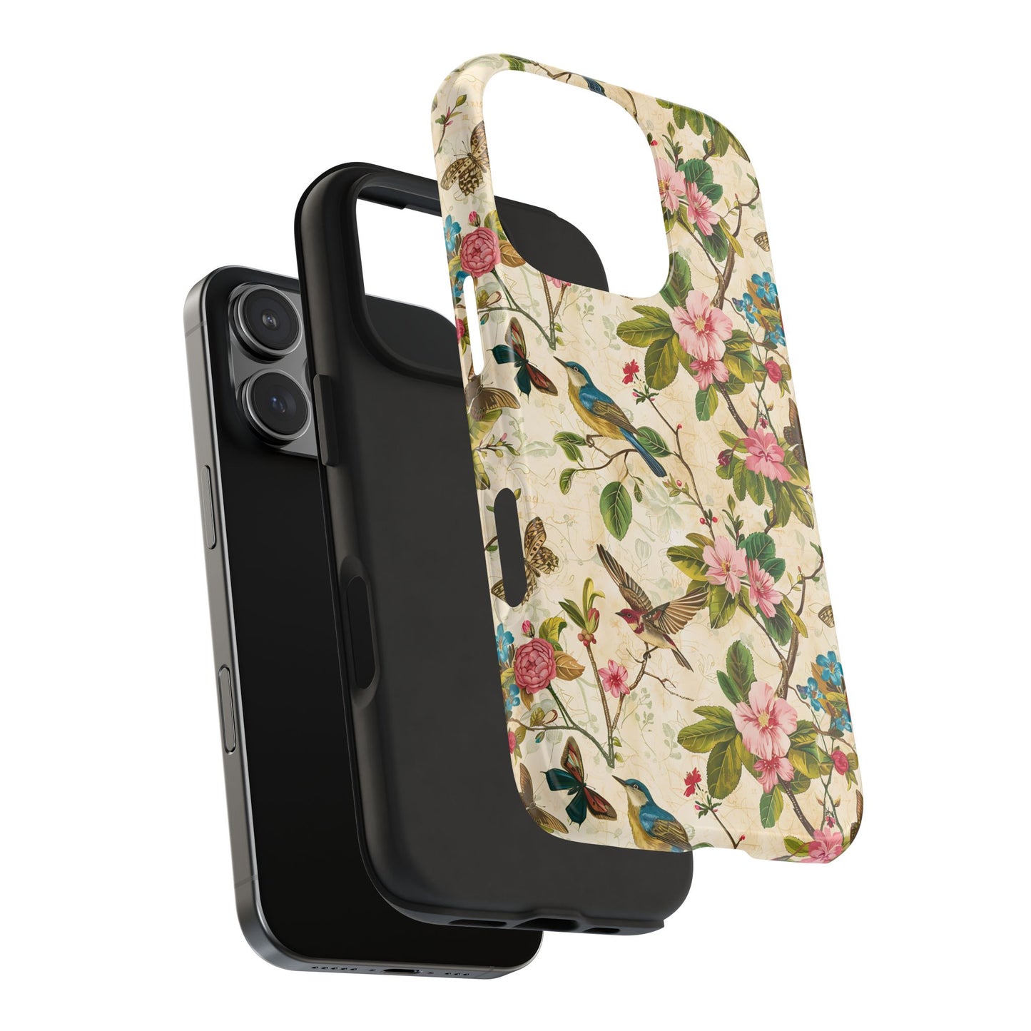 Flowers and Birds Phone Case