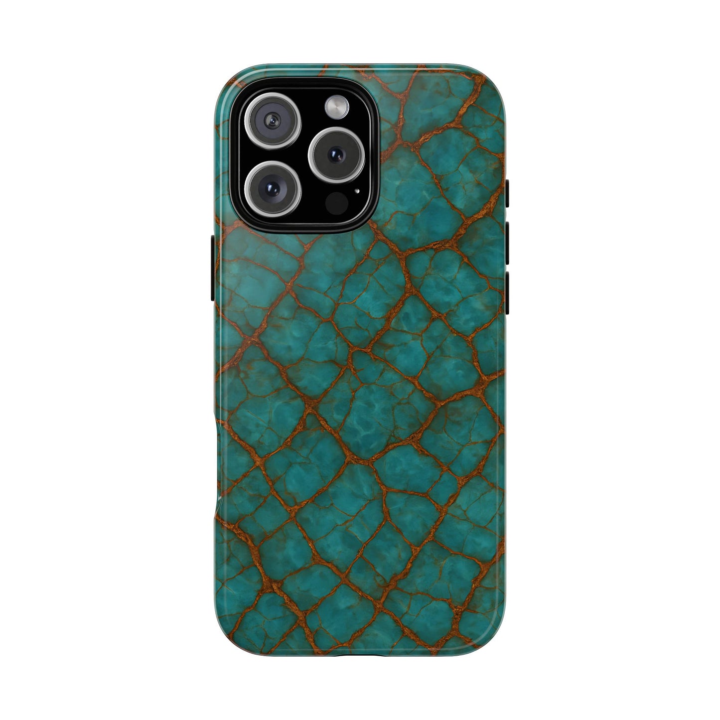 Cracked Jade Tough Phone Case