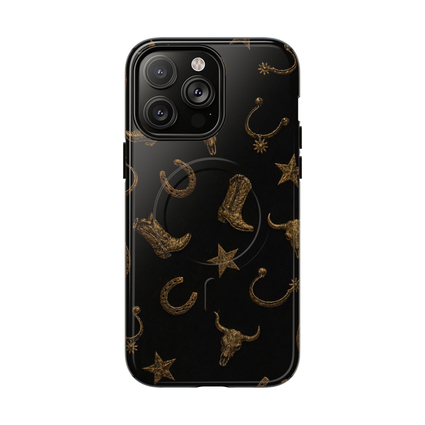 Black Gold Magnetic Case
