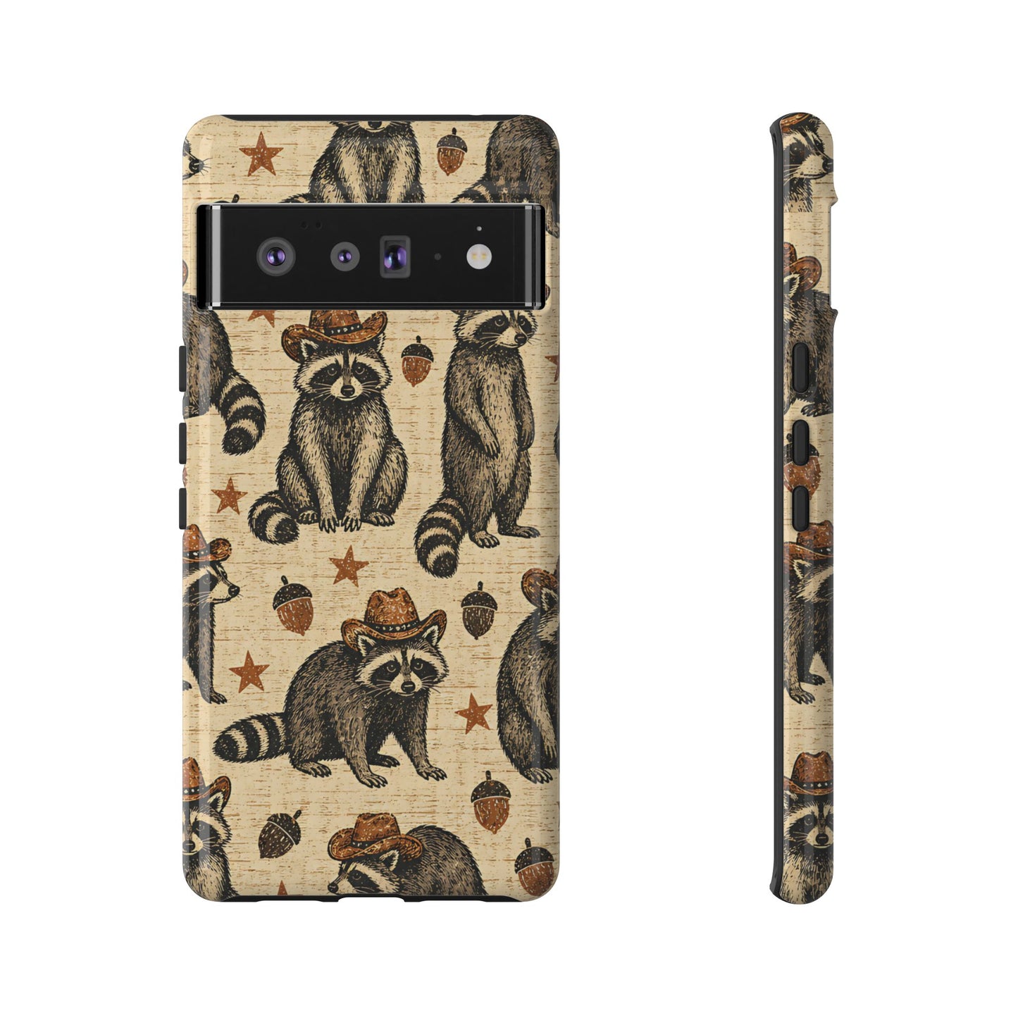 Retro Raccoon Tough Case