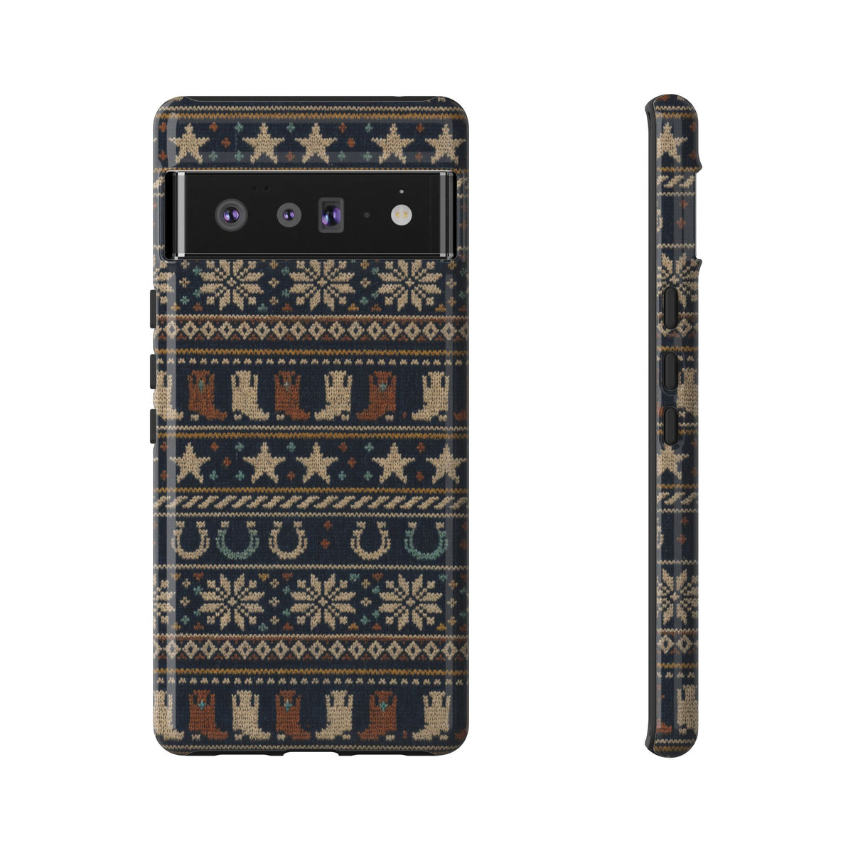 Fair Isle Boots Tough Case