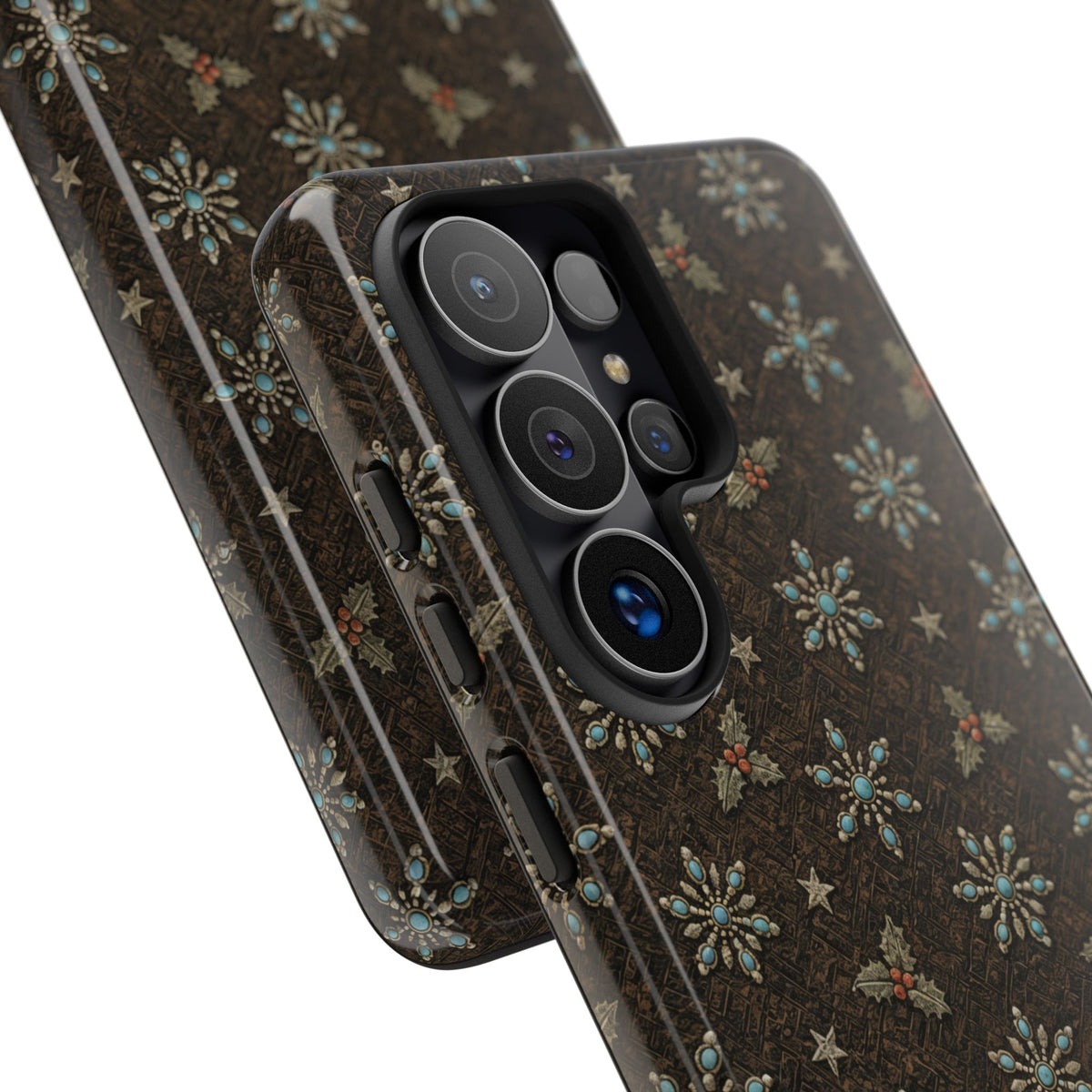 Squash Blossom Snowflakes Tough Case