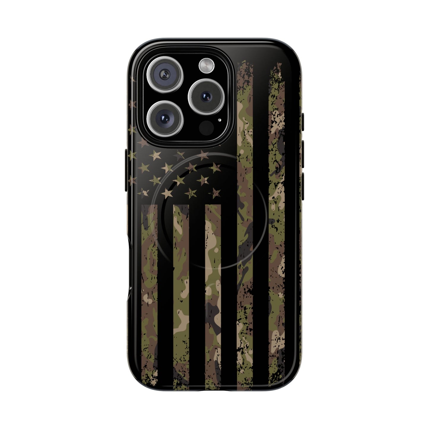 Camo Flag Patriotic Magnetic Case