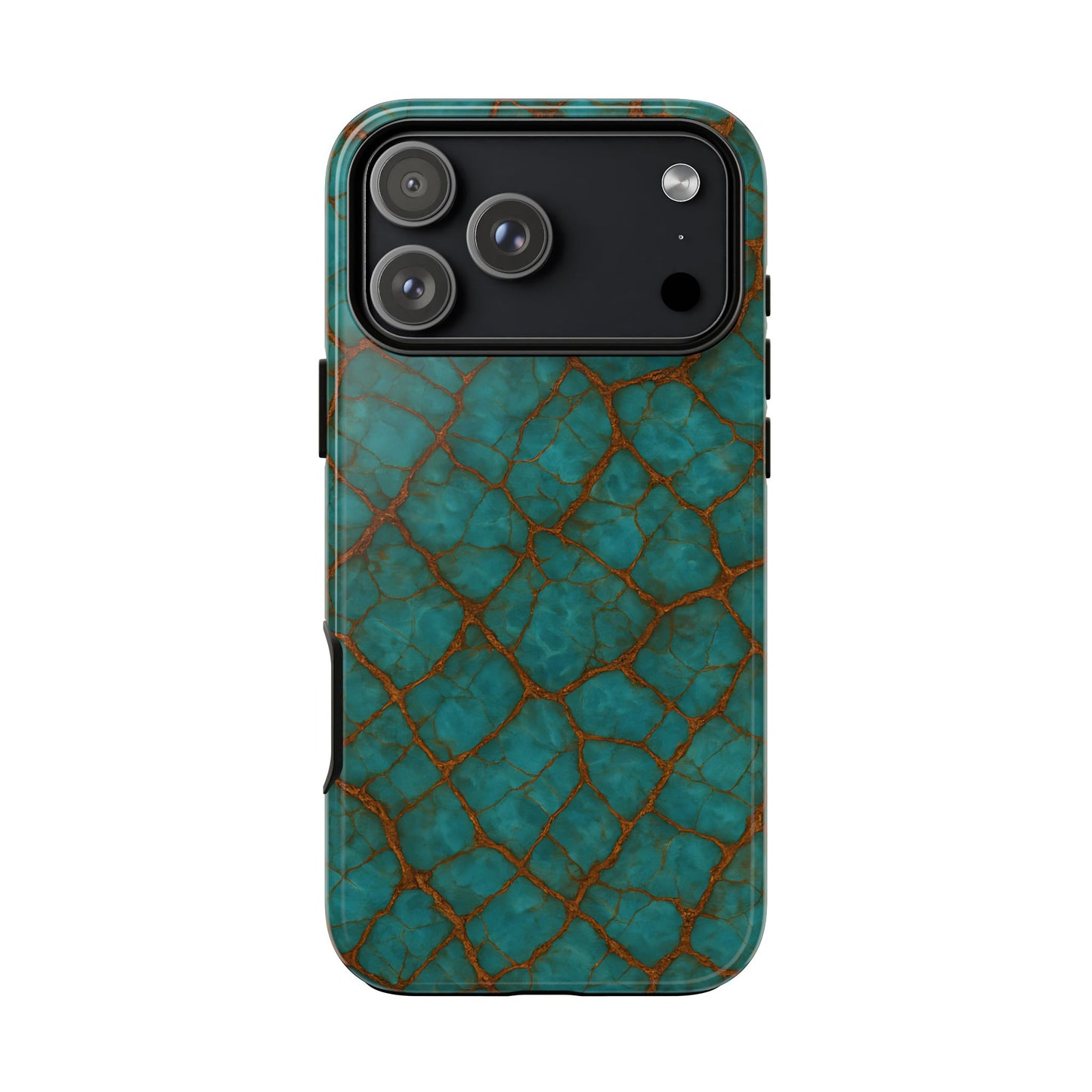 Cracked Jade Tough Phone Case