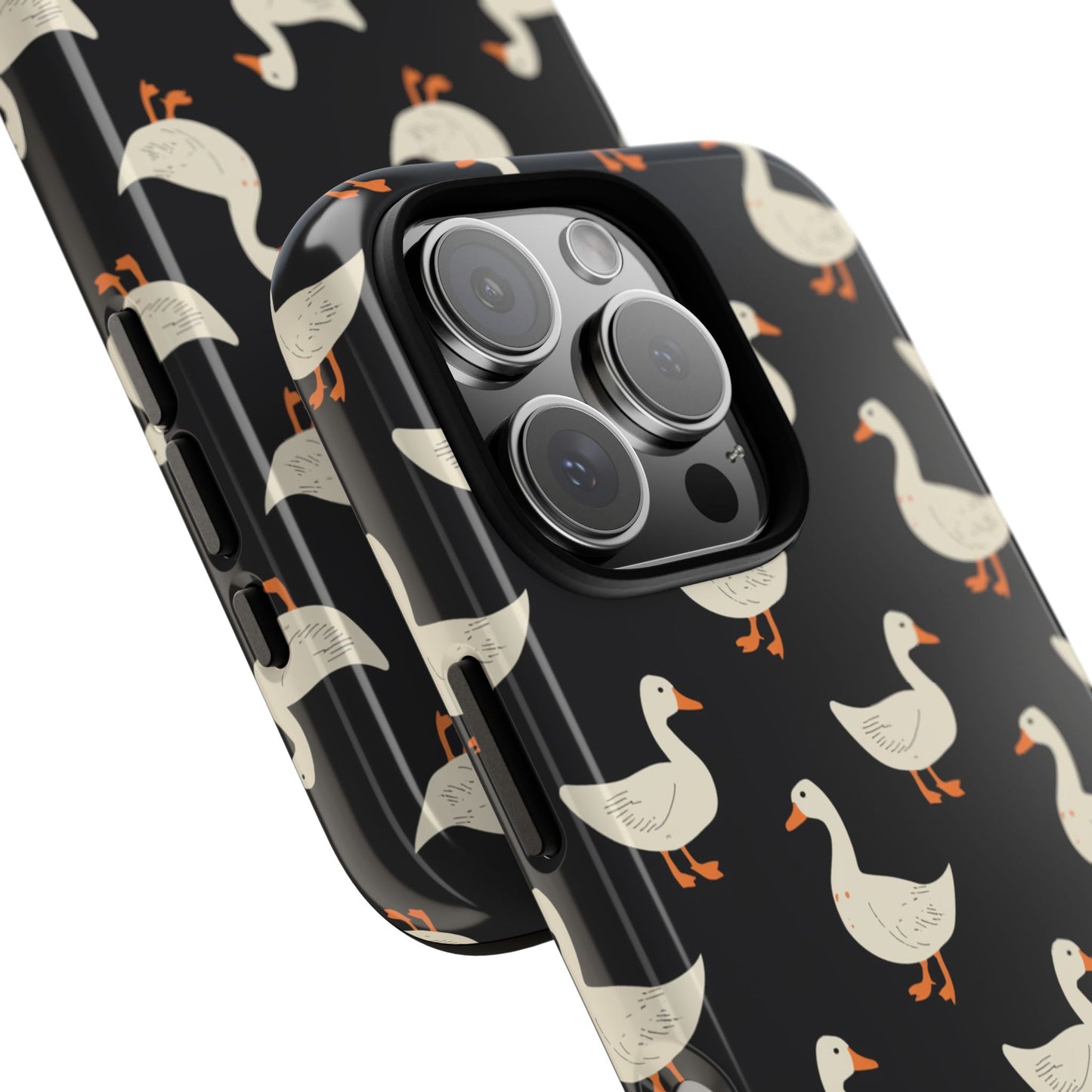 White Ducks Tough Phone Case