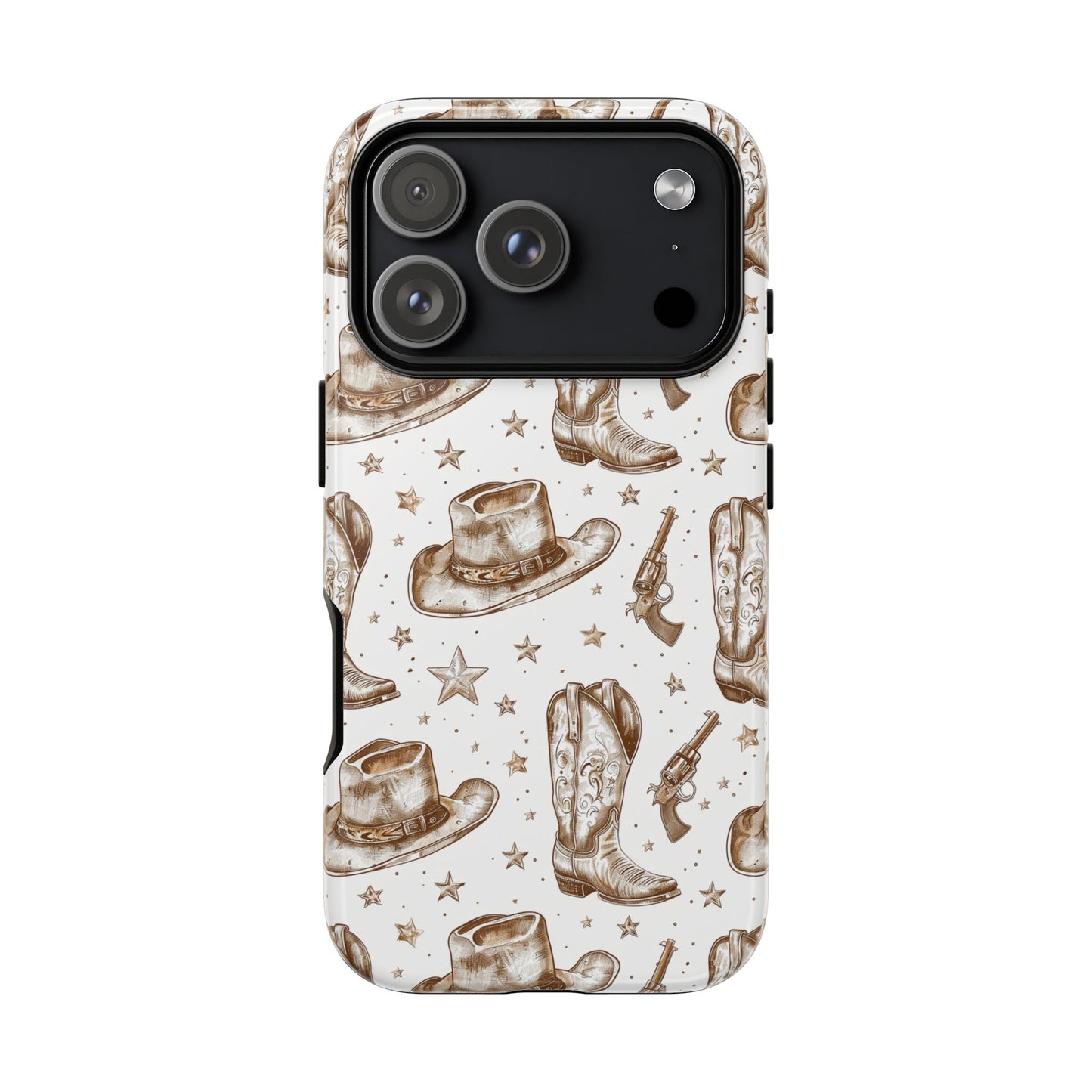 Brown Boots Tough Phone Case