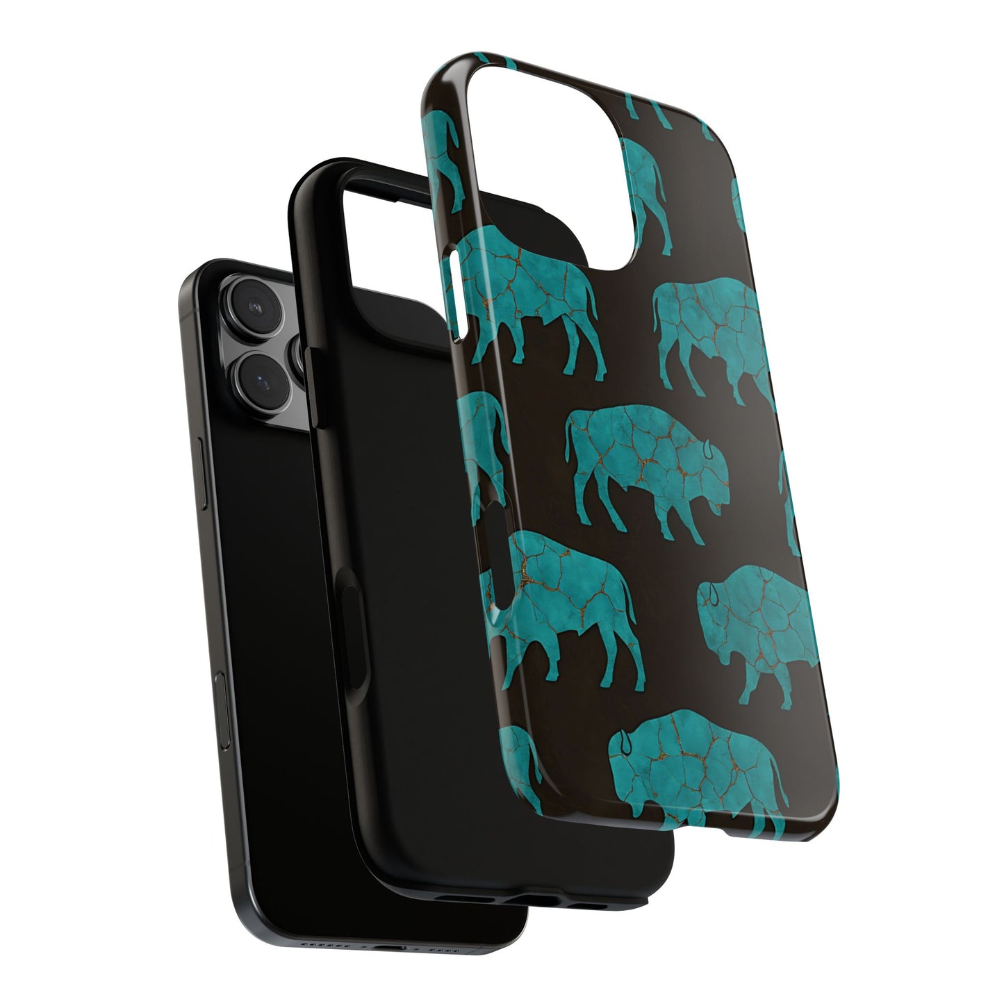 Turquoise Buffalo Tough Phone Case