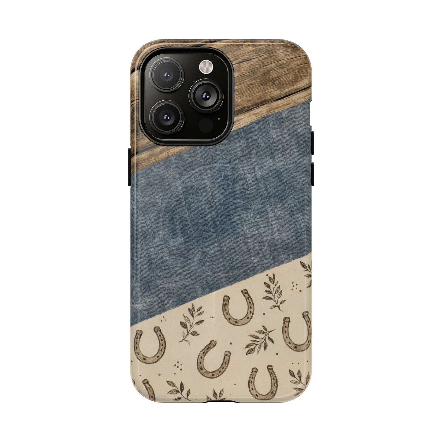 Barnwood Denim Magnetic Case