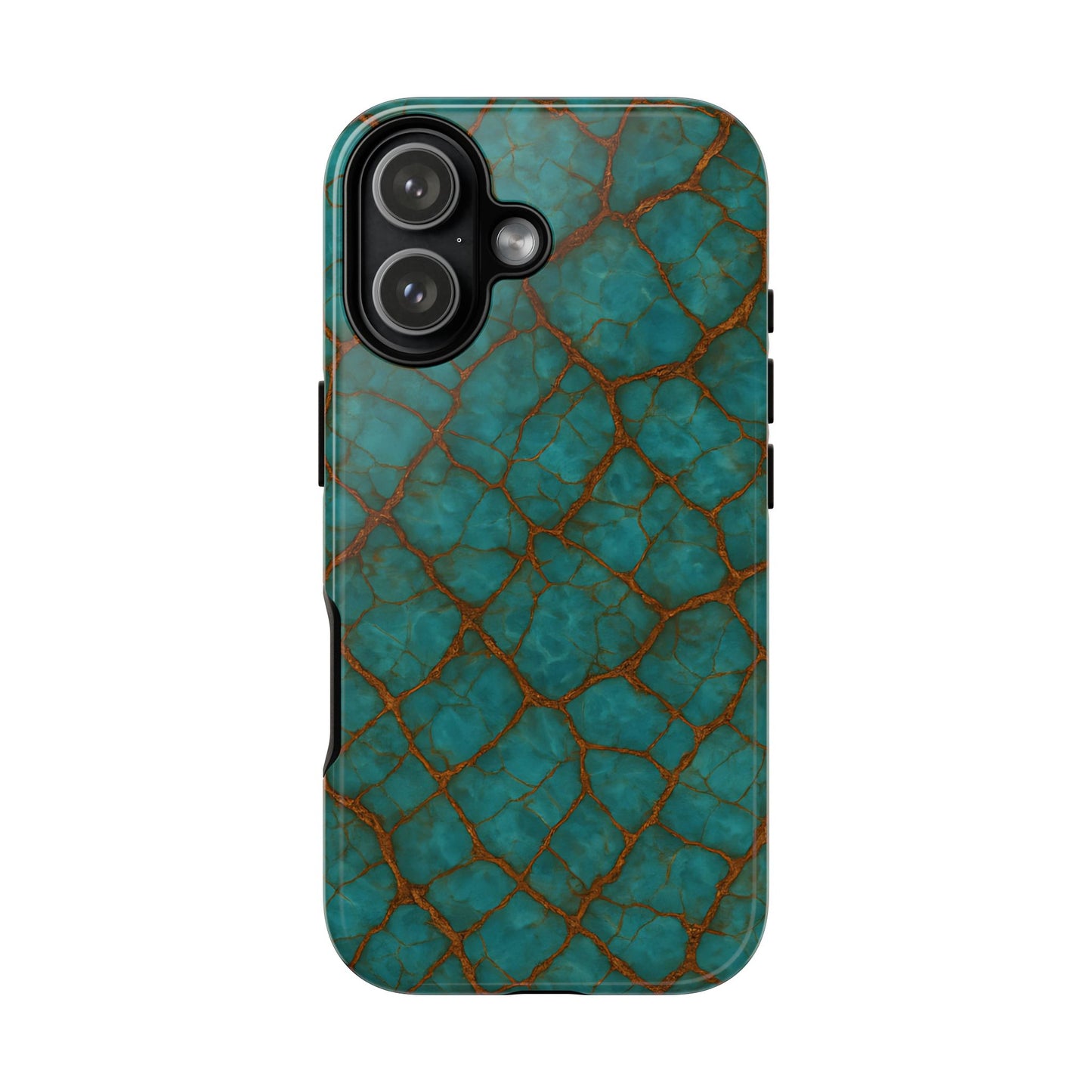 Cracked Jade Tough Phone Case