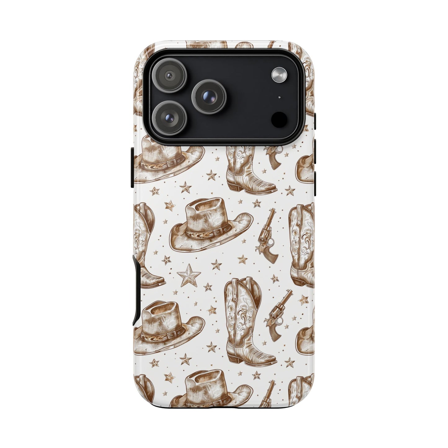 Brown Boots Tough Phone Case