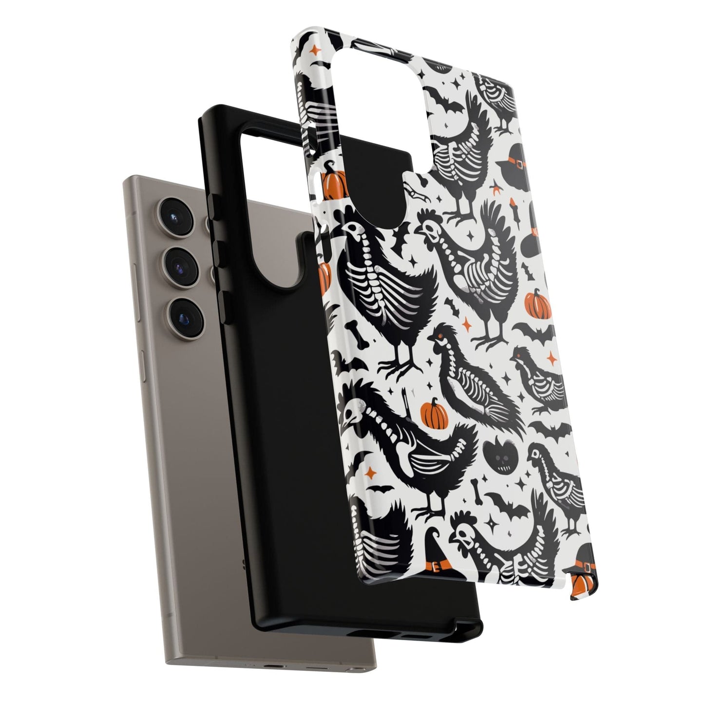 Skeleton Chickens Phone Case