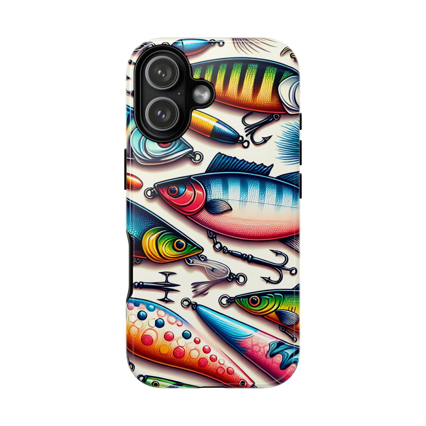 Colorful Fishing Lures Tough Phone Case
