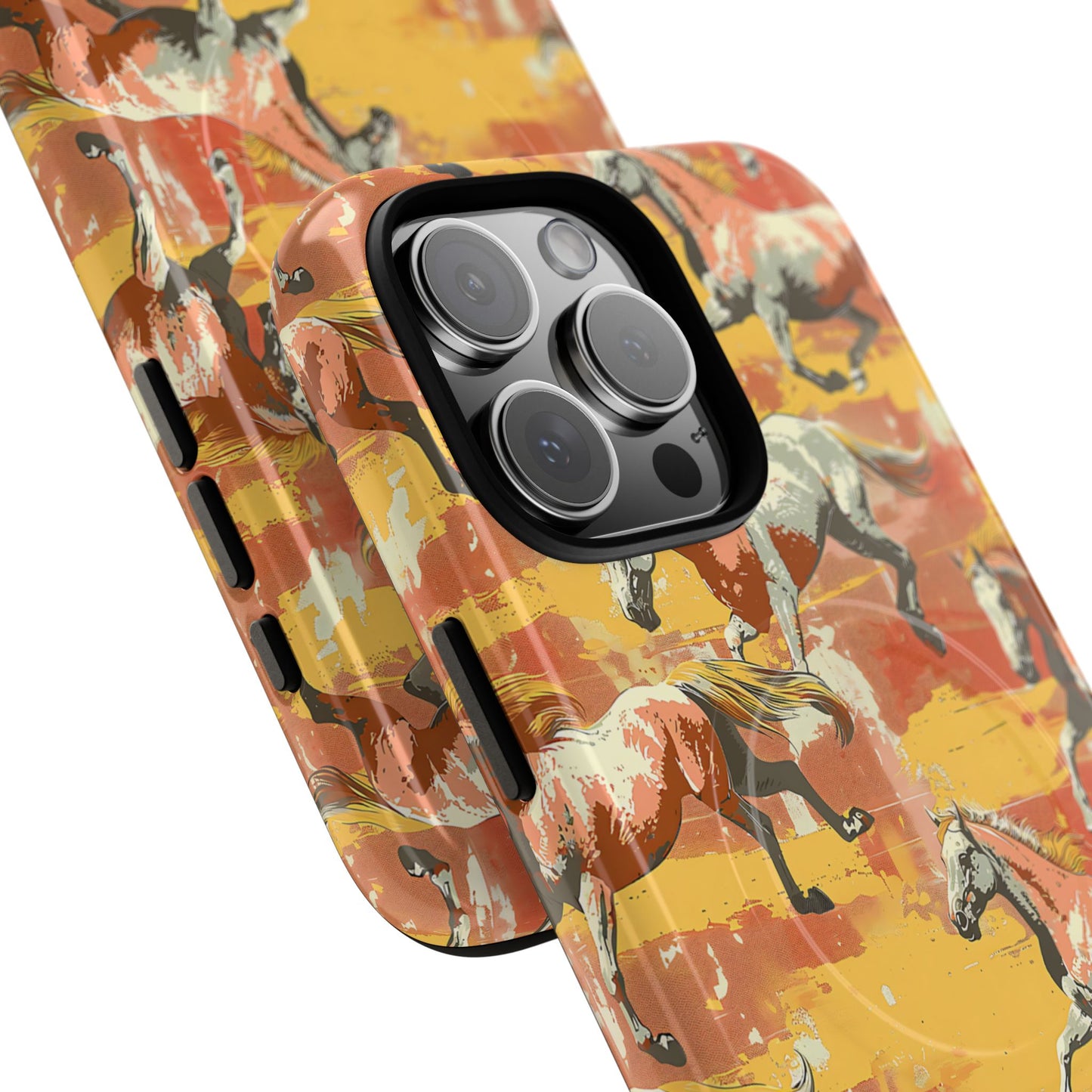 Pink Lemonade Horses Magnetic Case
