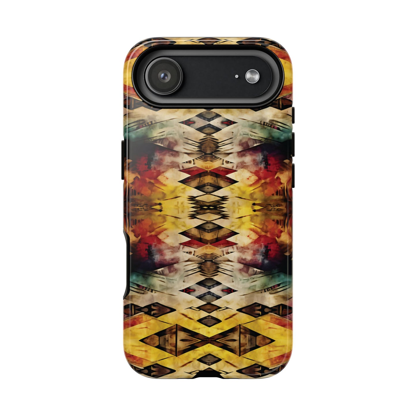 Aztec Grunge Tough Phone Case