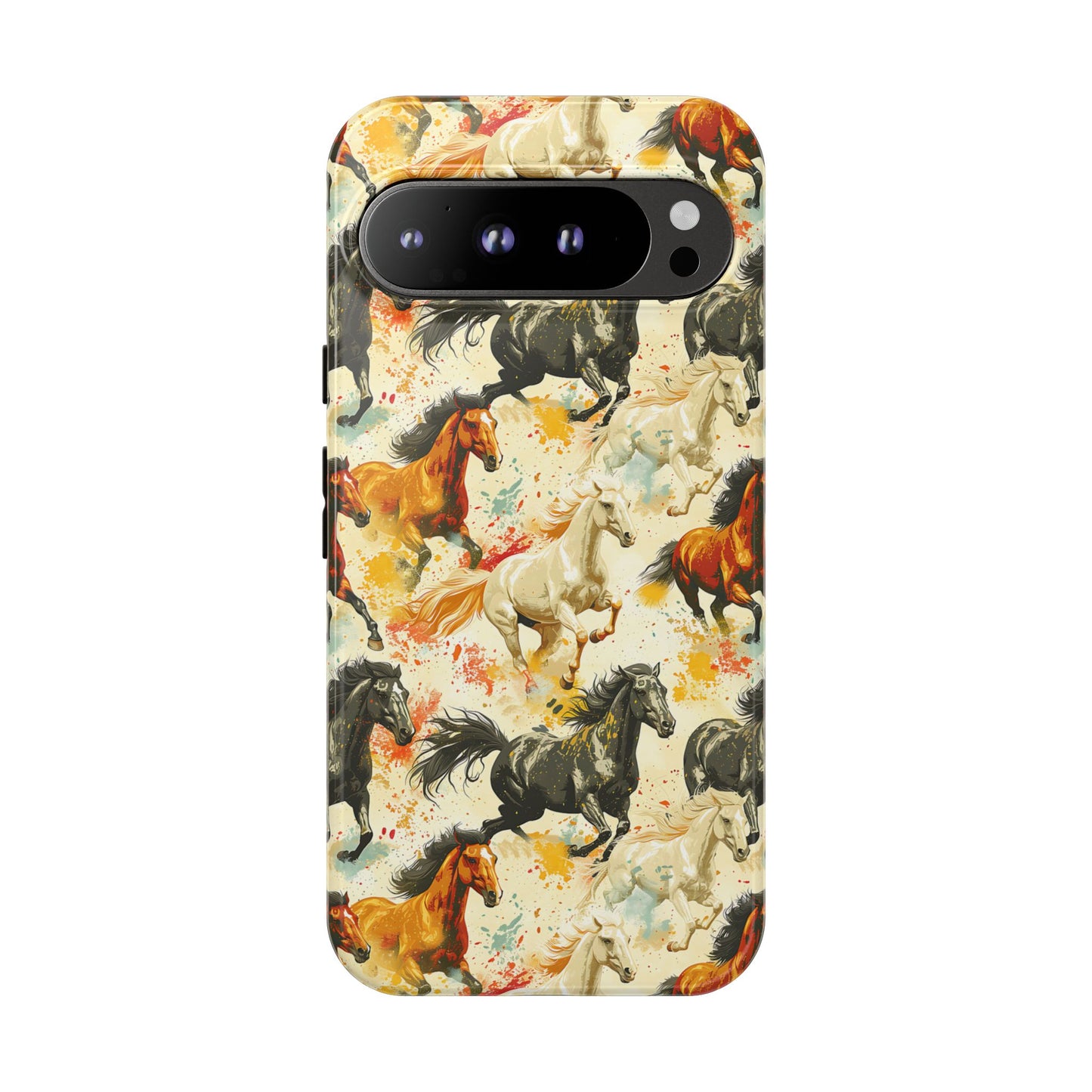 Painted Horses Tough Phone Case
