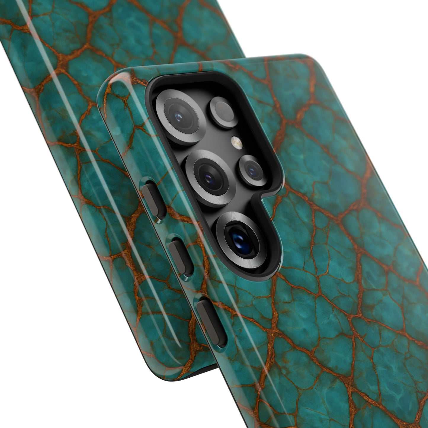 Cracked Jade Tough Phone Case