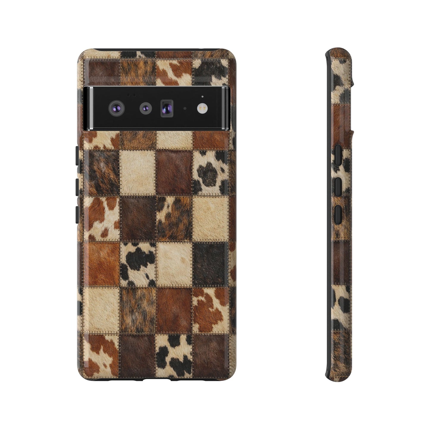 Cowhide Quilt Tough Case