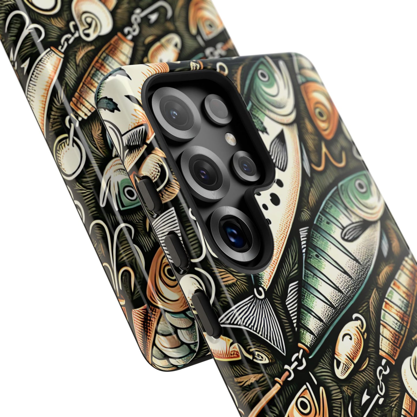 Vintage Fishing Lures Tough Phone Case
