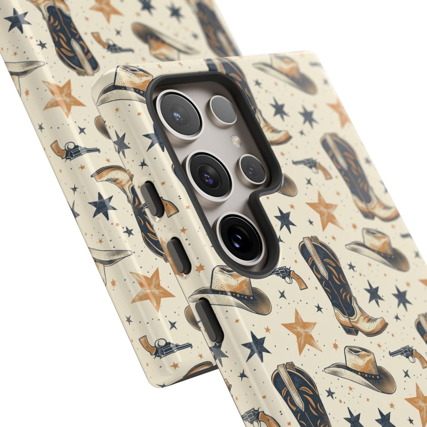 Black Gold Boots Phone Case