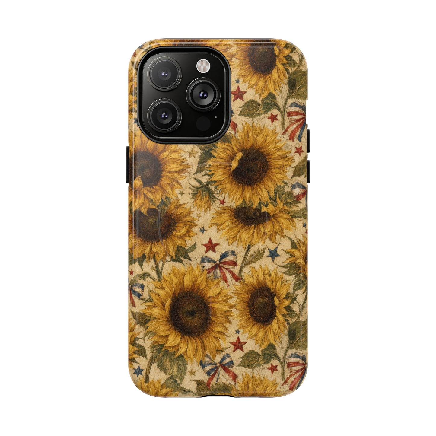 Patriotic Sunflowers Magnetic Case
