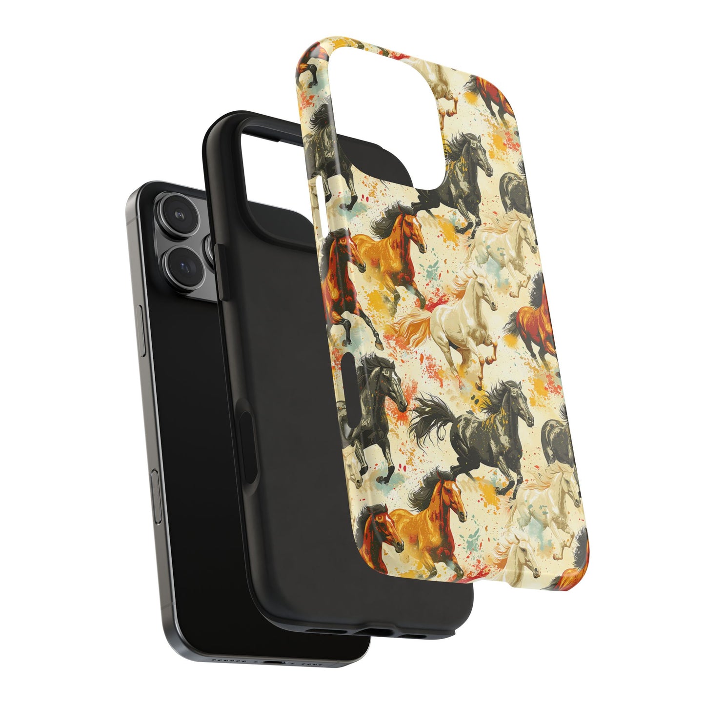 Painted Horses Phone Case