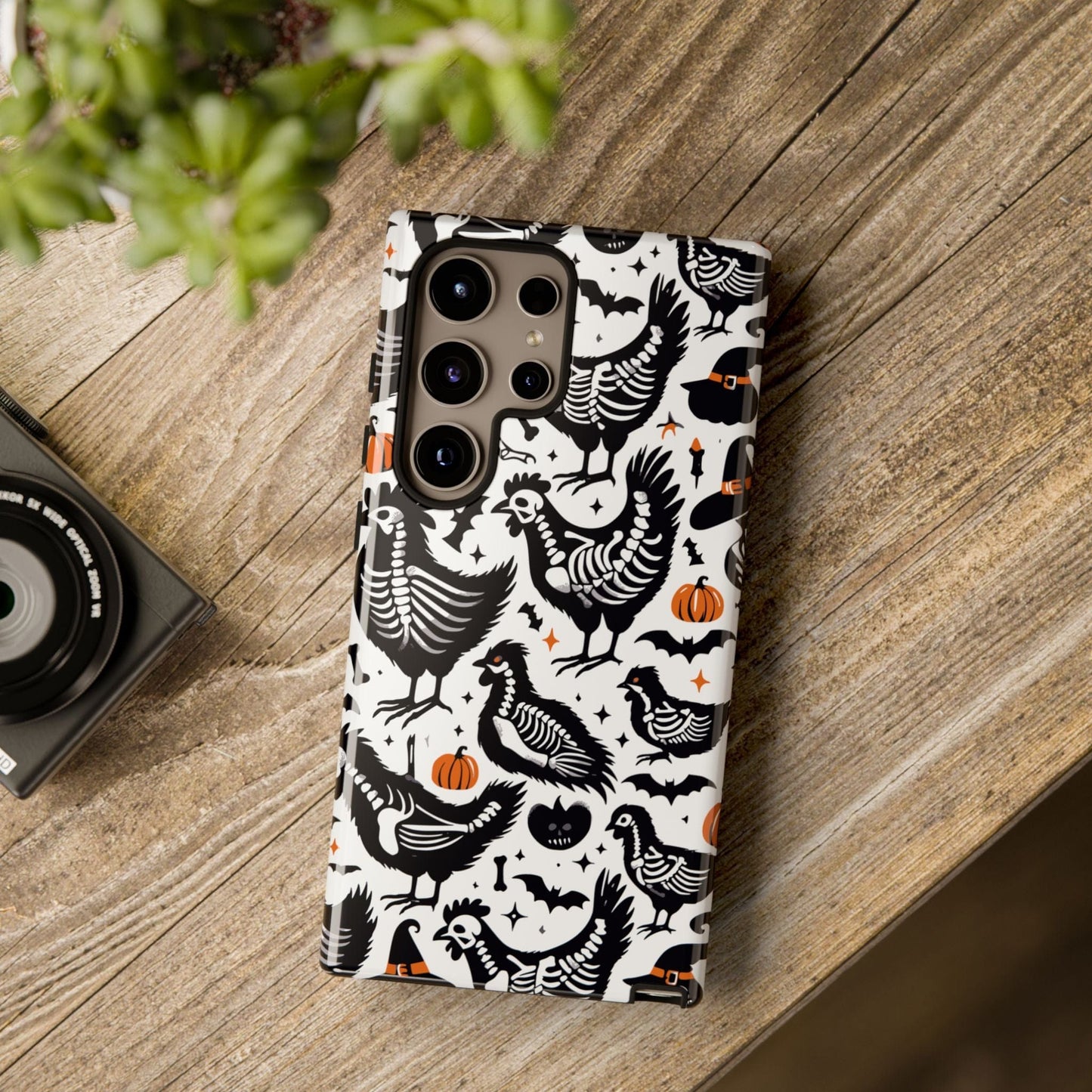 Skeleton Chickens Phone Case