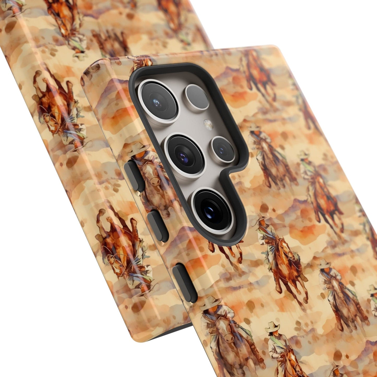 Western Horse Pattern Phone Case
